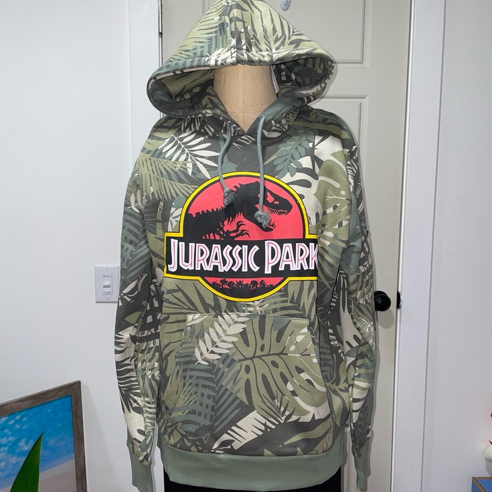 Reebok x Jurassic Park Collab Camo Hoodie